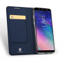 Husă flip Dux Ducis Skin Pro, pentru Samsung Galaxy A6 Plus (2018) - albastru închis