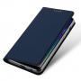 Husă flip Dux Ducis Skin Pro, pentru Samsung Galaxy A6 Plus (2018) - albastru închis