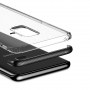 Carcasă Baseus Armor, din plastic transparent pentru Samsung Galaxy S9 - negru