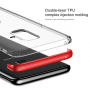 Carcasă Baseus Armor, din plastic transparent pentru Samsung Galaxy S9 - roșu