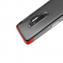 Carcasă Baseus Armor, din plastic transparent pentru Samsung Galaxy S9 - roșu