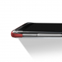 Carcasă Baseus Armor, din plastic transparent pentru Samsung Galaxy S9 - roșu