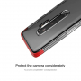 Carcasă Baseus Armor, din plastic transparent pentru Samsung Galaxy S9 Plus - roșu