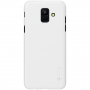 Carcasă Nillkin Super Frosted pentru Samsung Galaxy A6 (2018) - alb