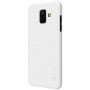 Carcasă Nillkin Super Frosted pentru Samsung Galaxy A6 (2018) - alb
