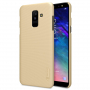 Carcasă Nillkin Super Frosted pentru Samsung Galaxy A6 Plus (2018) - auriu