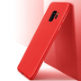 Carcasă X-Level Frosted, din plastic, pentru Samsung Galaxy S9 - roșu