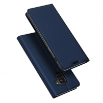 Husă flip Dux Ducis Skin Pro, pentru Samsung Galaxy J6 (2018) - albastru închis