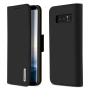 Husă flip Dux Ducis Wish, pentru Samsung Galaxy Note 8 - negru