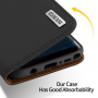 Husă flip Dux Ducis Wish, pentru Samsung Galaxy Note 8 - negru