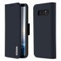 Husă flip Dux Ducis Wish, pentru Samsung Galaxy Note 8 - albastru închis