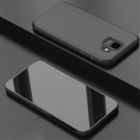Carcasă metalică tip oglindă pentru Samsung Galaxy A6 (2018) - negru