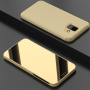 Carcasă metalică tip oglindă pentru Samsung Galaxy A6 (2018) - auriu