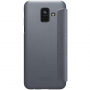 Husă flip Nillkin Sparkle, pentru Samsung Galaxy A6 (2018) - negru