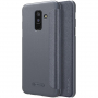 Husă flip Nillkin Sparkle, pentru Samsung Galaxy A6 Plus (2018) - negru