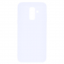 Carcasă din silicon pentru Samsung Galaxy A6 Plus (2018) - alb
