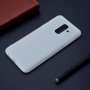 Carcasă din silicon pentru Samsung Galaxy A6 Plus (2018) - alb