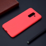 Carcasă din silicon pentru Samsung Galaxy A6 Plus (2018) - roșu