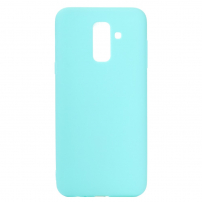 Carcasă din silicon pentru Samsung Galaxy A6 Plus (2018) - turcoaz