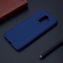 Carcasă din silicon pentru Samsung Galaxy A6 Plus (2018) - albastru închis