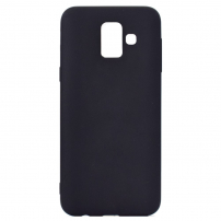 Carcasă din plastic pentru Samsung Galaxy A6 (2018) - negru