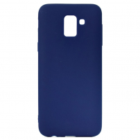 Carcasă din plastic pentru Samsung Galaxy J6 (2018) - albastru închis