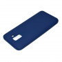Carcasă din plastic pentru Samsung Galaxy J6 (2018) - albastru închis