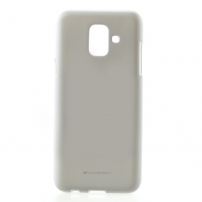 Carcasă din plastic Goospery, pentru Samsung Galaxy A6 (2018) - alb