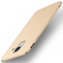 Carcasă Mofi din plastic pentru Samsung Galaxy A6 (2018) - auriu