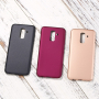 X-Level Carcasă din plastic mat, pentru Samsung Galaxy A6 Plus (2018) - auriu