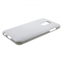 Carcasă Goospery Jelly, din plastic, pentru Samsung Galaxy A6 Plus (2018) - argintiu