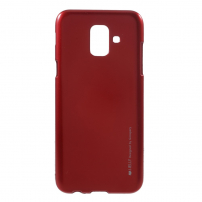 Carcasă Goospery Jelly, din plastic, pentru Samsung Galaxy A6 (2018) - roșu