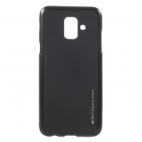 Carcasă Goospery Jelly, din plastic, pentru Samsung Galaxy A6 (2018) - negru