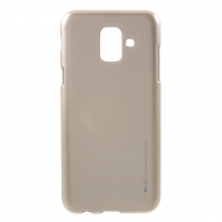 Carcasă Goospery Jelly, din plastic, pentru Samsung Galaxy A6 (2018) - auriu