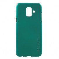 Carcasă Goospery Jelly, din plastic, pentru Samsung Galaxy A6 (2018) - verde