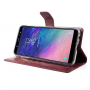 Husă flip Goospery Blue Moon, pentru Samsung Galaxy A6 Plus (2018) - vișiniu