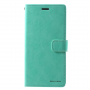 Husă flip Goospery Blue Moon, pentru Samsung Galaxy A6 Plus (2018) - turcoaz