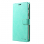 Husă flip Goospery Blue Moon, pentru Samsung Galaxy A6 Plus (2018) - turcoaz