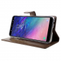 Husă flip Goospery Blue Moon, pentru Samsung Galaxy A6 Plus (2018) - maro