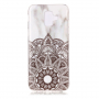 Carcasă din plastic mandala pentru Samsung Galaxy A6 (2018) - alb