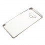 Carcasă transparentă, din plastic, cu ramă, pentru Samsung Galaxy Note 9 - argintiu