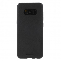 Carcasă Goospery Lux, din plastic, pentru Samsung Galaxy S8 - negru