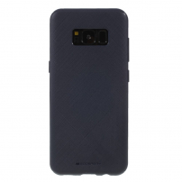 Carcasă Goospery Lux, din plastic, pentru Samsung Galaxy S8 - albastru închis