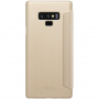 Husă flip Nillkin Sparkle, pentru Samsung Galaxy Note 9 - auriu