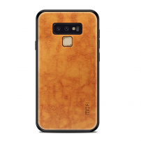 Husă Mofi, din piele, pentru Samsung Galaxy Note 9 - maro