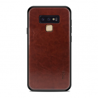 Husă Mofi, din piele, pentru Samsung Galaxy Note 9 - cafeniu