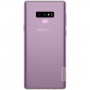 Carcasă Nillkin Nature, din plastic transparent, pentru Samsung Galaxy Note 9 - gri