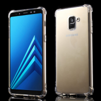 Carcasă antișoc, pentru Samsung Galaxy A8 Plus (2018) - transparent