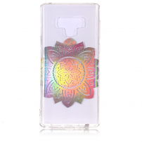 Carcasă din plastic holo mandala, pentru Samsung Galaxy Note 9 - transparent