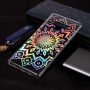 Carcasă din plastic holo lotus, pentru Samsung Galaxy Note 9 - transparent